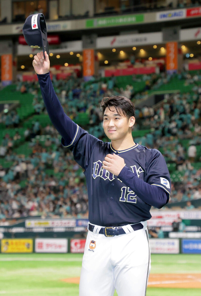 オリックス】山下舜平大8勝 初の福岡凱旋登板で7回0封 家族や友人に