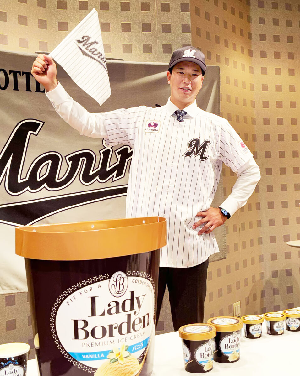 ロッテ】石川慎吾1000万増の2800万円でサイン 来季から背番