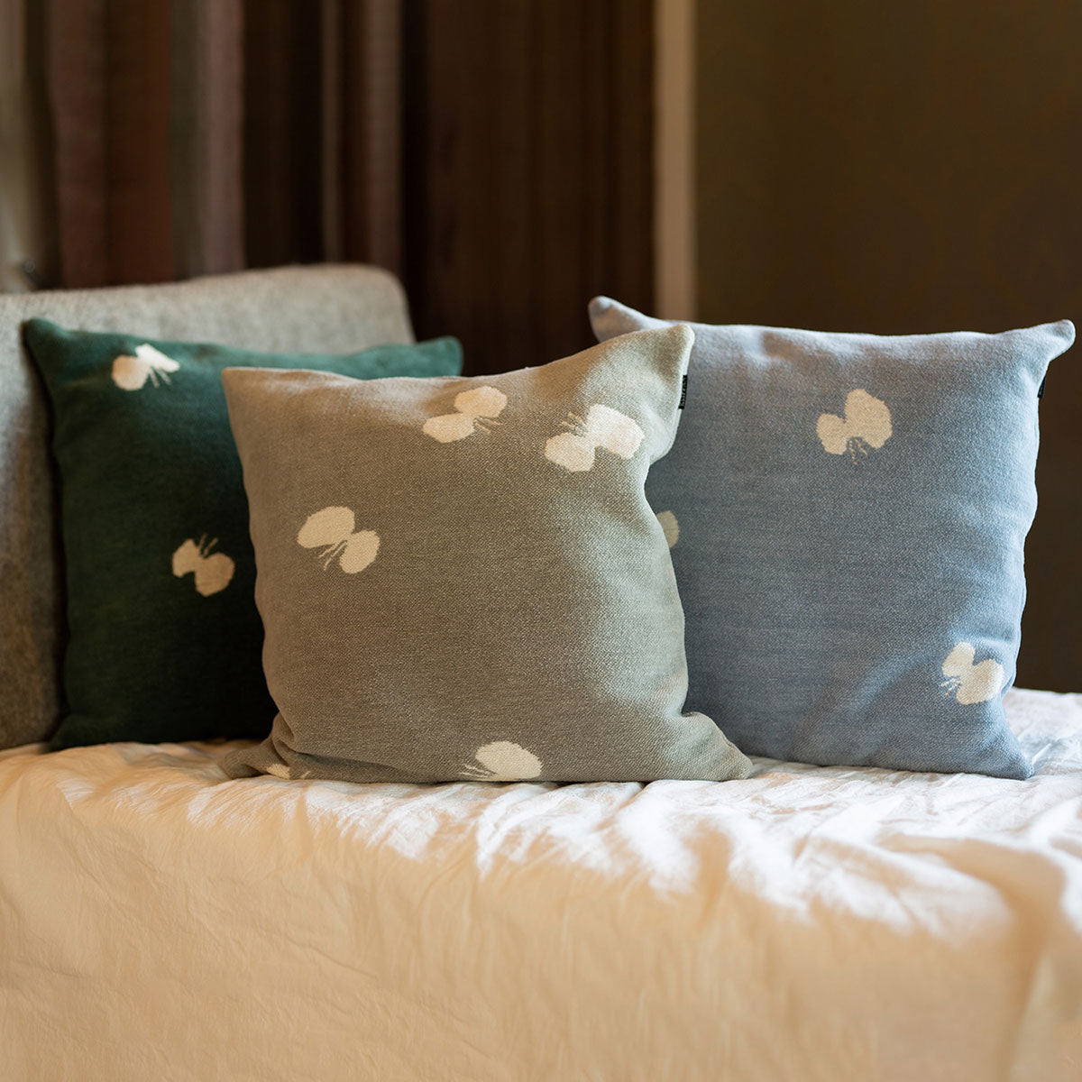 KLIPPAN クリッパン シュニールコットン クッションカバー CHOUCHO