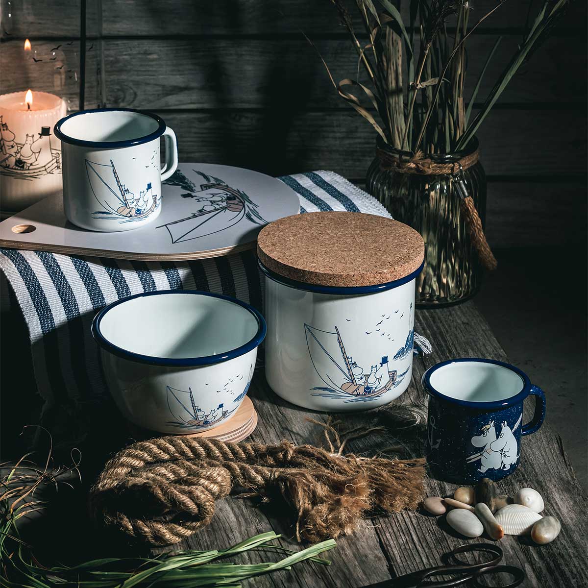 Moomin ムーミン Muurla ムールラ ホーローマグ ( セイラーズ