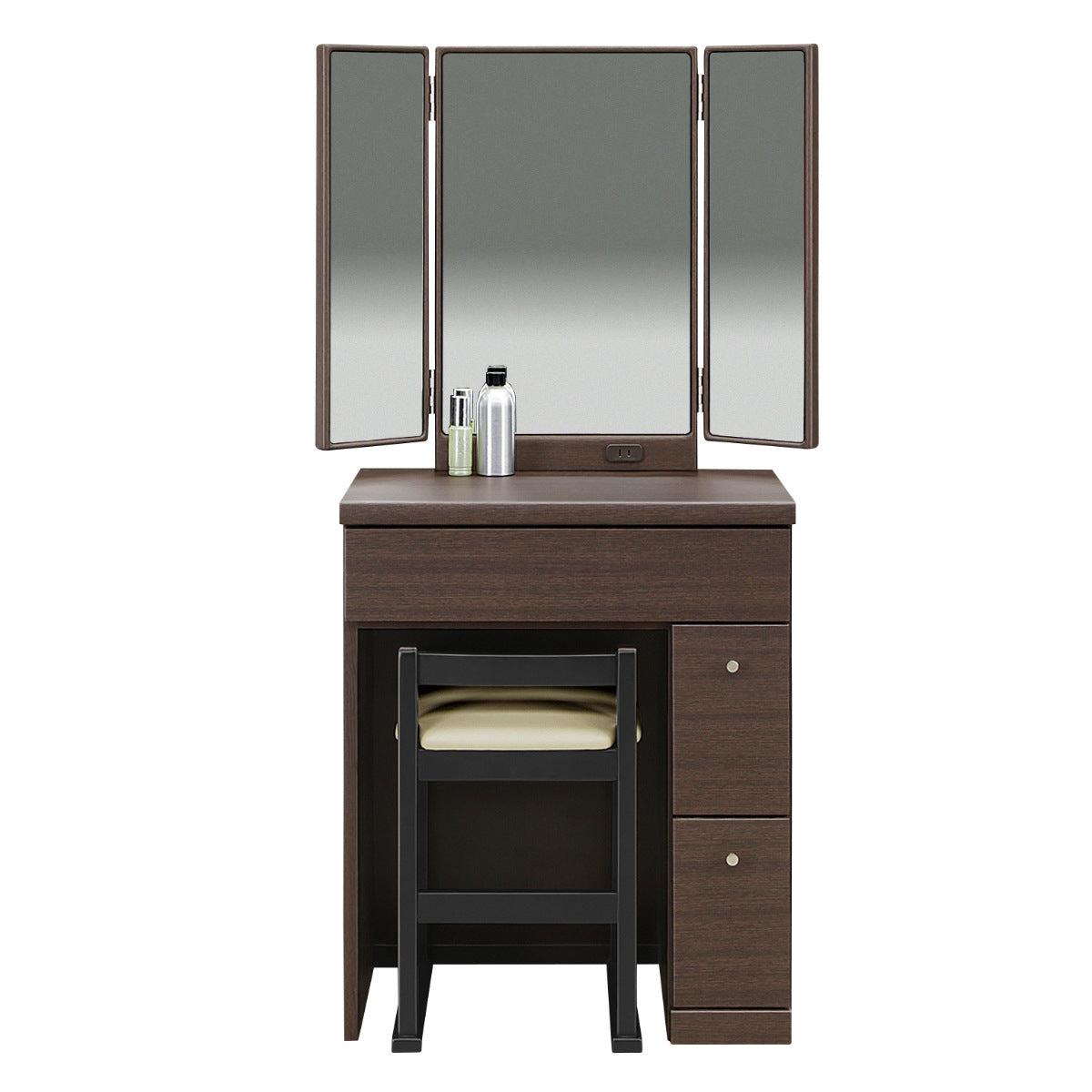 ドレッサー 鏡台 三面鏡 鏡裏収納 幅58.5cm プリマ – ハウジー