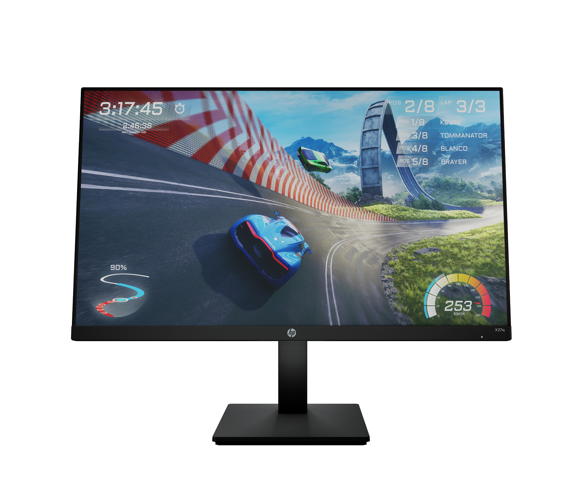HP X27q QHD Gaming Monitor - セットアップおよびユーザーガイド | HP