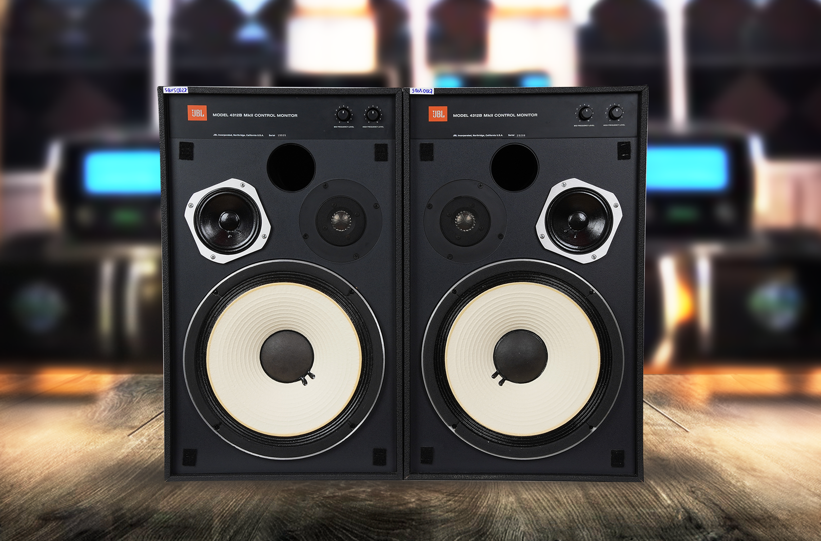 JBL 4312B Studio Monitor Speakers - HQaudios