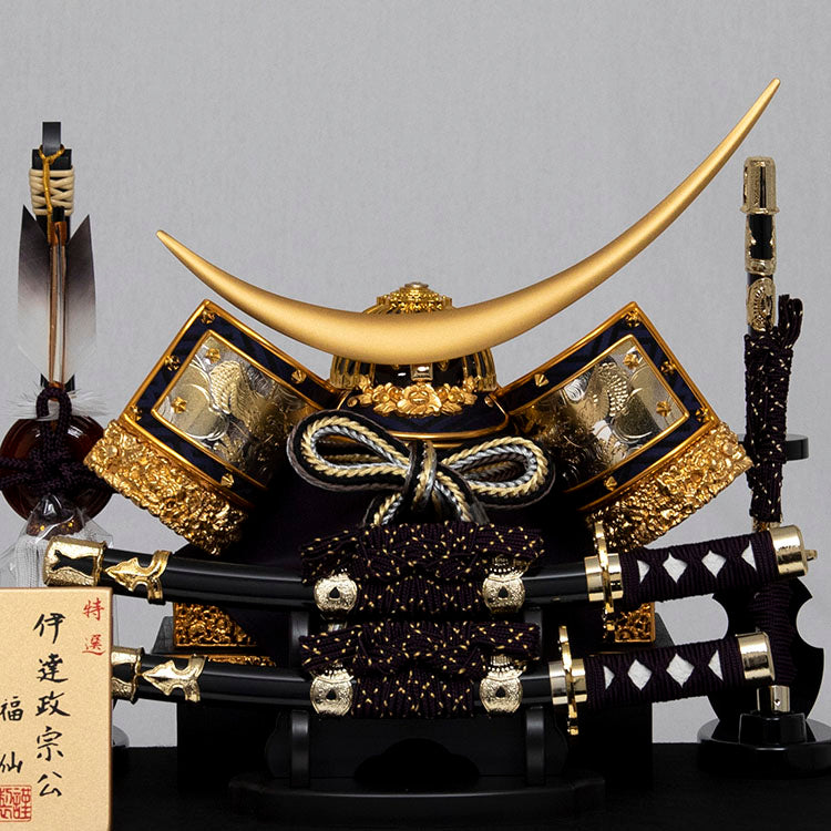 龍虎伊達 兜ケース飾り sw35026 – 福仙
