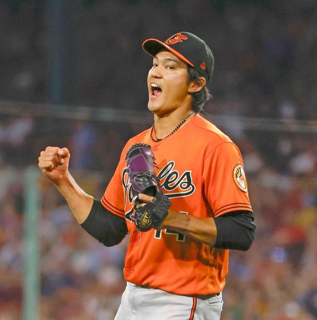 オリオールズ・藤浪 登板12人中唯一の完璧投球「まず真ん中に投げる
