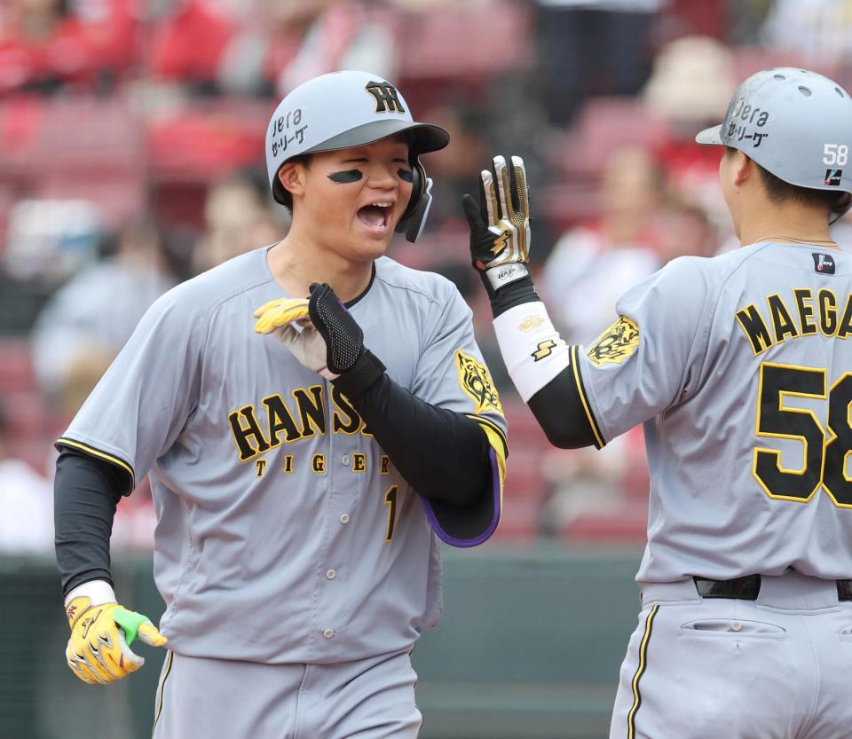 逆転V弾の阪神・森下翔太 ヒーローインタビューで発した言葉に