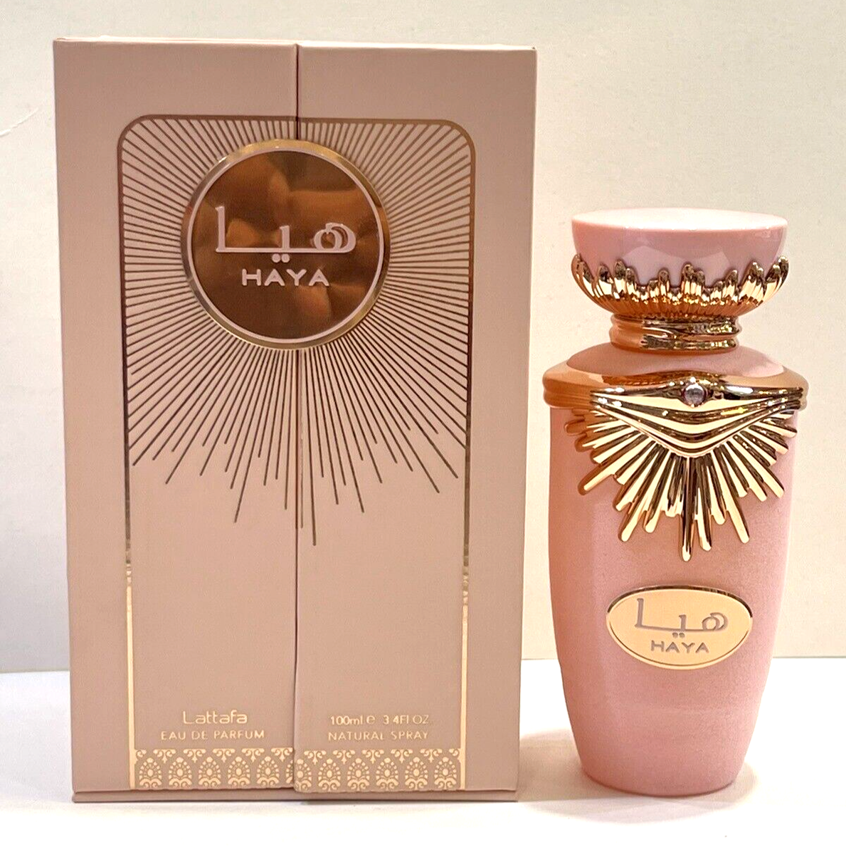 Lattafa HAYA by Lattafa 3.4 Oz (100 ml) EDP Eau De Parfum Spray