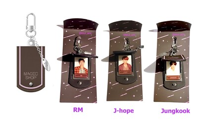 BTS Magic Shop Japan Fanmeeting RM/J-hope/Jungkook Keyrings | eBay