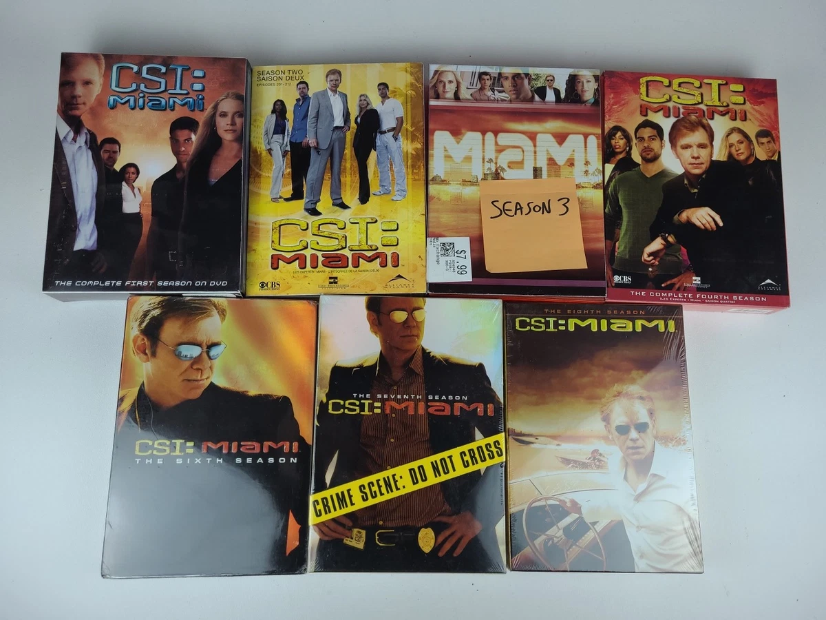 CSI: Miami Box Set DVDs for sale | eBay