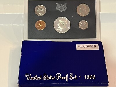 1968 S UNITED STATES MINT PROOF SET. ( OVER HALF OF A CENTURY OLD