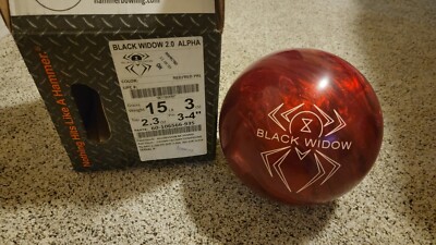 Hammer Black Widow 2.0 Alpha Overseas 1st Quality Bowling Ball