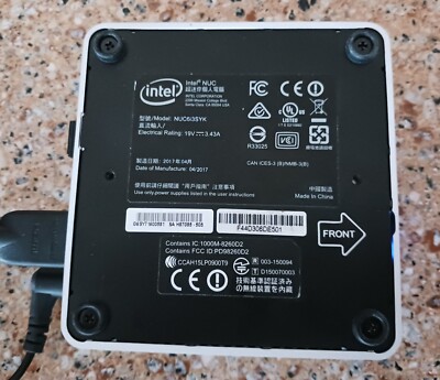 Intel NUC NUC6I3SYK Mini PC i3-6100U @ 2.30GHz 8GB RAM 64GB SSD