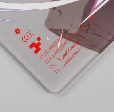 WALLHACK Skyped SP-004 Limited Edition Futurefall Glass Gaming