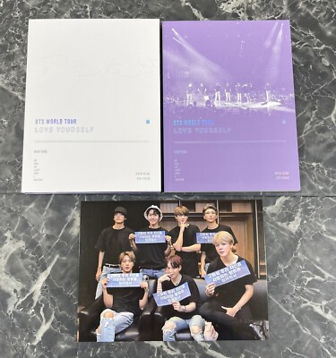 BTS WORLD TOUR LOVE YOURSELF New York DVD With Photo Book J HOPE