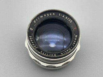 Meyer - Optik Görlitz Primagon 35mm f/4.5 M42 Mount Lens | eBay