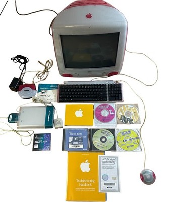 Apple iMac G3 Strawberry - 333MHz 512MB RAM 64GB SSD | OS 9 - OS X