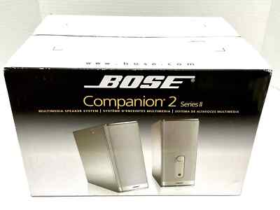 Bose Companion 2 Series II Portable Speaker System - Gray for sale