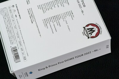 US Seller] King & Prince First Dome Tour 2022 Blu-ray * First