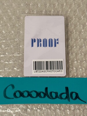 BTS Proof Collector's Edition Official Pre-Order Benefit POB