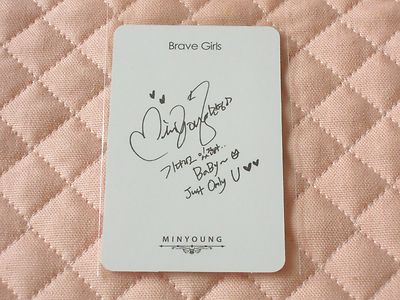 Brave Girls 4th Mini Album Rollin' Photocard Kpop Girl Group *READ