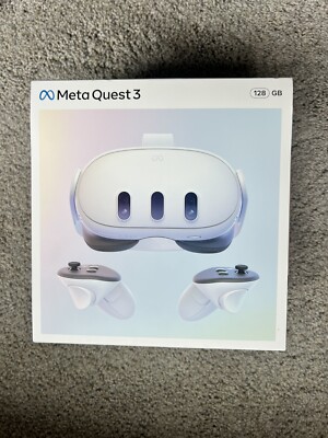 Meta Quest 3 All-in-One VR Headset - White. Brand New 128 gb