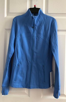NWT Lululemon Define Jacket *Luon Full Zip Blue Nile Size 6