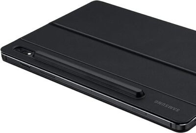 Samsung Galaxy Tab S8 / S7 Book Cover Keyboard- Black | eBay