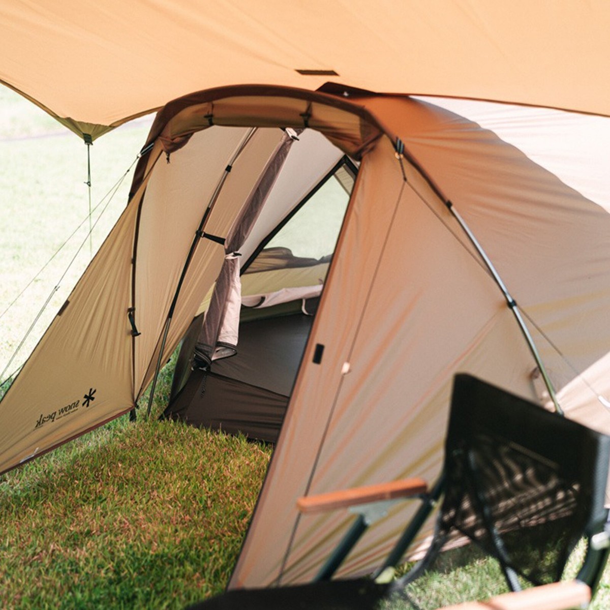 snow peak Land Breeze Pro. air DUO Camping Lightweight Dome Tent 2