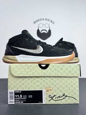 Size 11.5 - Nike Kobe AD Black Gum for sale online | eBay