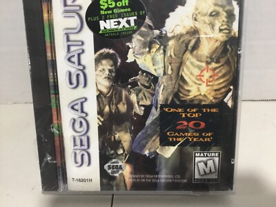 Corpse Killer Graveyard Edition Sega Saturn Game New Factory