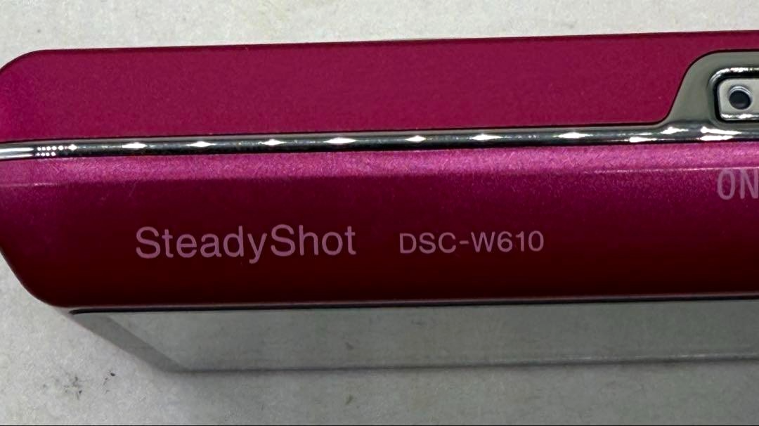 Sony Cyber-shot DSC-W610 Pink 14.1MP 4.0x Zoom Compact Digital