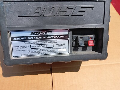 Bose 101 Music Monitor Main / Stereo Speakers for sale online | eBay