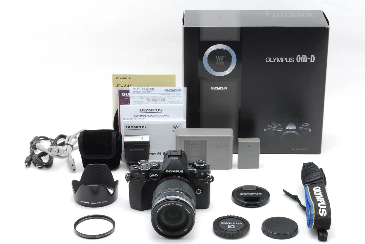 Olympus OM-D E-M5 Mark II Digital Cameras with Exposure