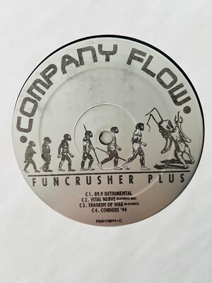 Company Flow / Funcrusher Plus 1997 US ORIGINAL 2LP Rawkus RWK