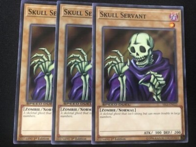 YUGIOH SKULL SERVANT DECK- ZOMBIE- WIGHTMARE- WIGHTPRINCE- BOOK OF