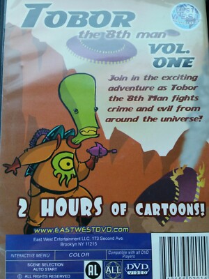 Tobor The 8th Man: Volume 1-DVD-classic anime-action/adventure | eBay