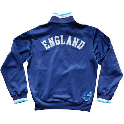 Adidas England Football Track Jacket Men's Size L Soccer 90s Style