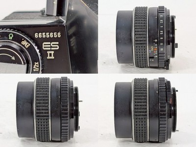 Exc+3 READ] Pentax ES II SLR Film Camera + SMC TAKUMAR 55mm f/1.8