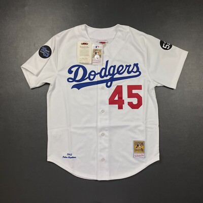 100% Authentic Pedro Martinez Mitchell Ness 1993 LA Dodgers Jersey