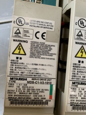 Mitsubishi MDS-C1-CV-37 MDS-C1-V2-1010 Servo Driver Power Supply