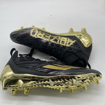 Adidas Adizero Primeknit Football Cleats RARE Black/Gold GV9632