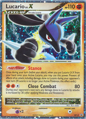 Lucario LV.X (DP12) [Diamond & Pearl: Black Star Promos] | eBay
