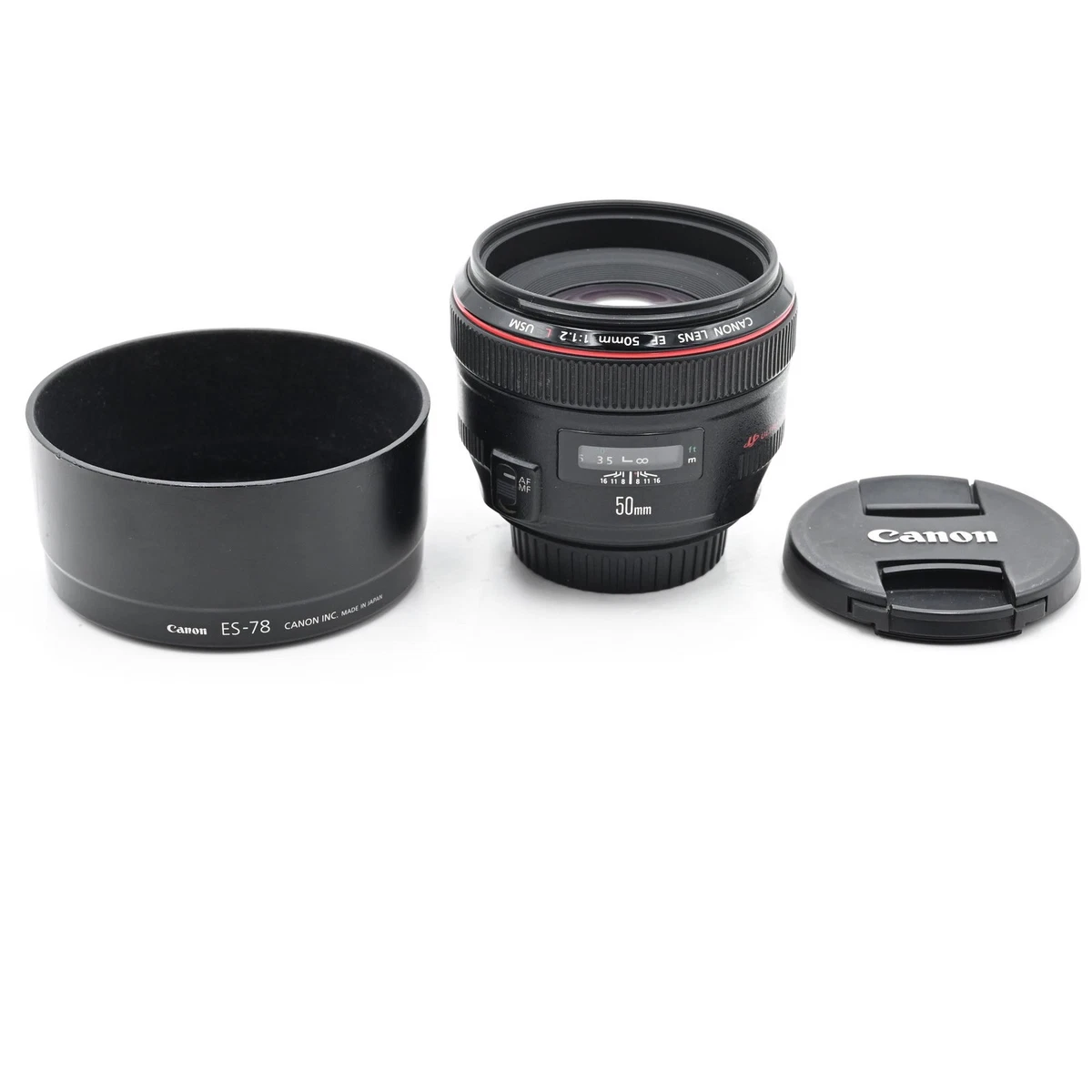 Canon 50mm Focal f/1.2 Camera Lenses for sale | eBay