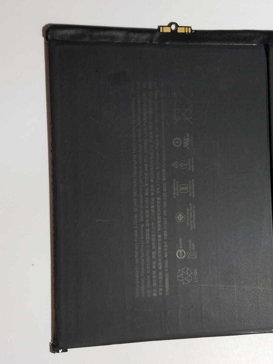 95% Life Original Apple iPad 9th GEN A2602 MK2K3LL/A Battery