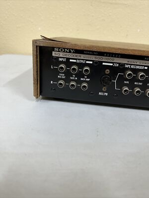 Sony SQ Decoder Solid State Model SQD-1000 TESTED&WORKING | eBay