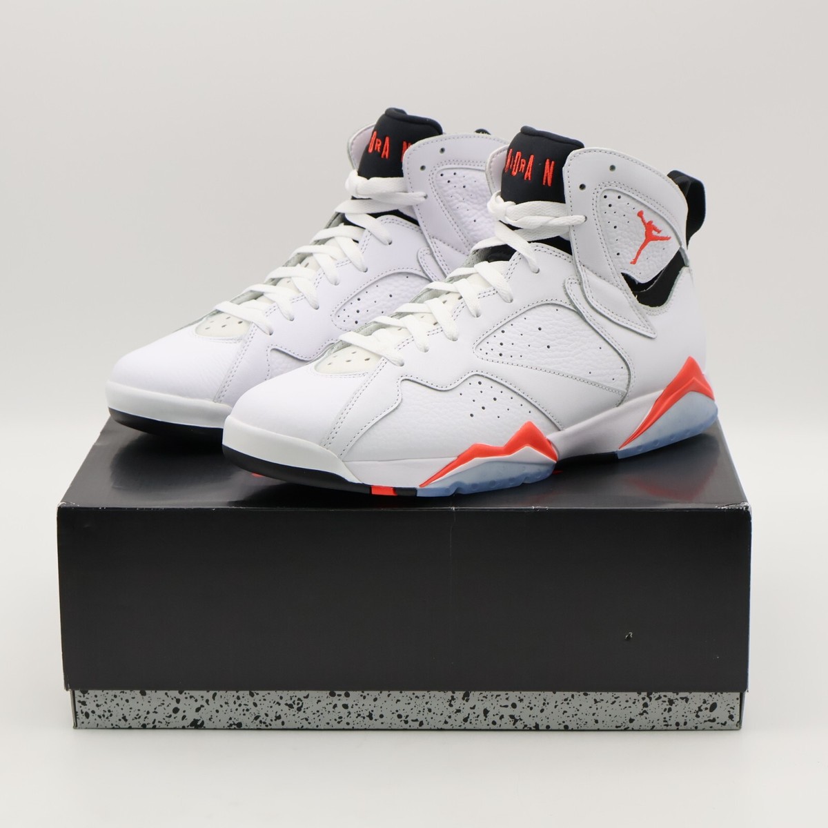 CU9307-160 Nike Air Jordan 7 Retro White Infrared | eBay