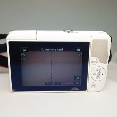 EXC+++] Canon EOS M10 18.0MP camera - White 15-45mm Lens From