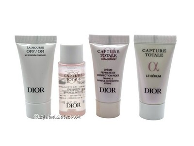 DIOR Capture Totale Le Serum Firming Face Cream Essence Cleanser 4
