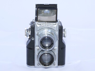 Zeiss Ikon Contaflex TLR 35mm camera. Zeiss Sonnar 5cm f2 lens