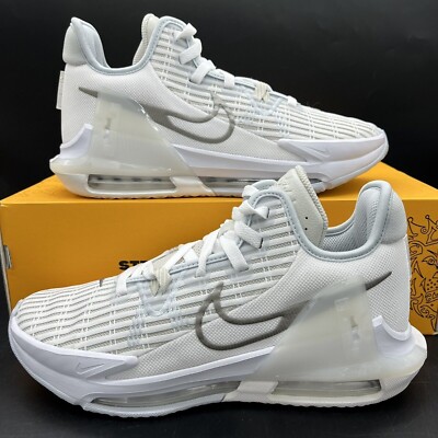 Nike LeBron Witness VI 6 Summit White Metallic Pewter CZ4052-102